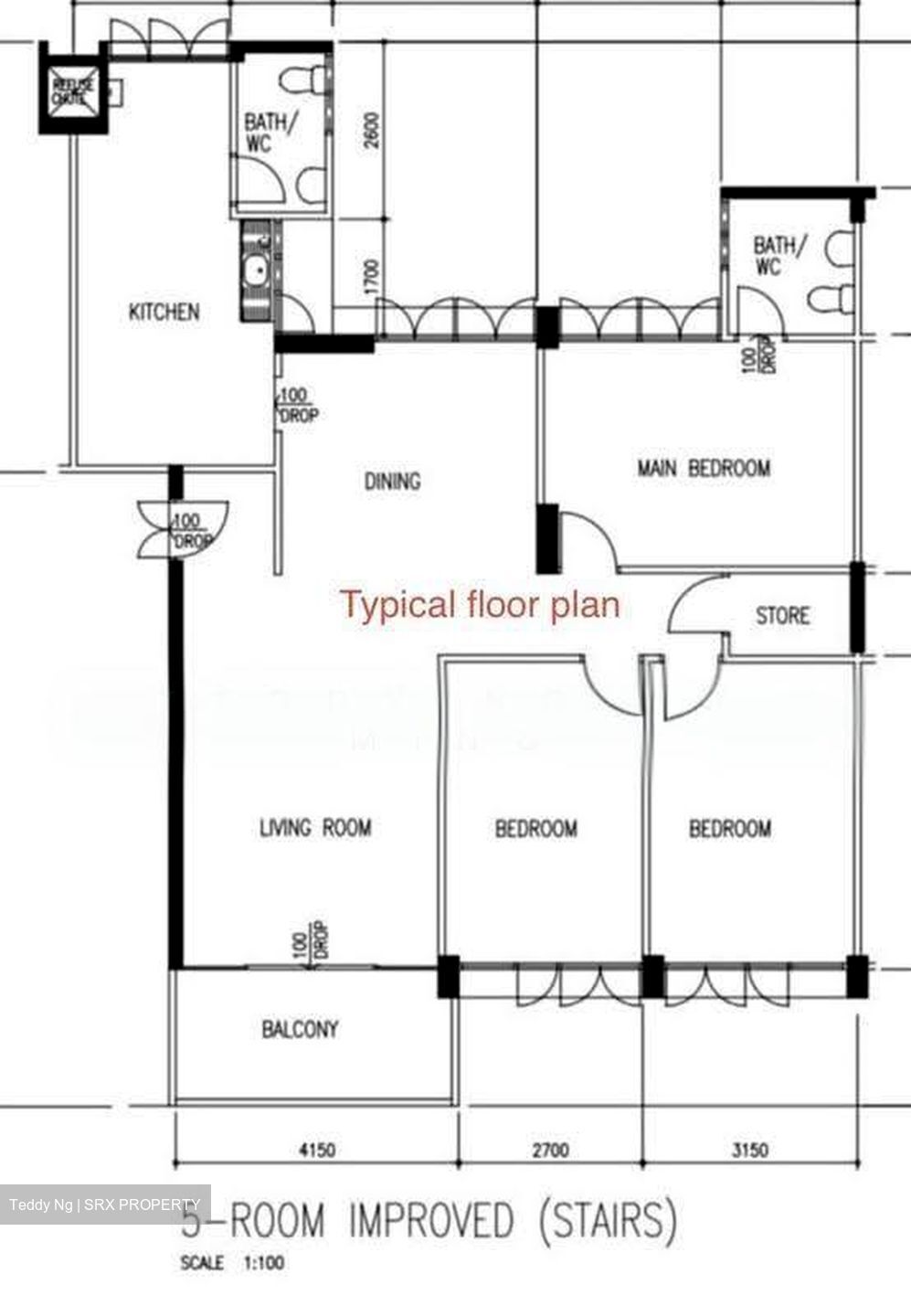 Blk 607 Eunos Rainbow (Bedok), HDB 5 Rooms #628423831